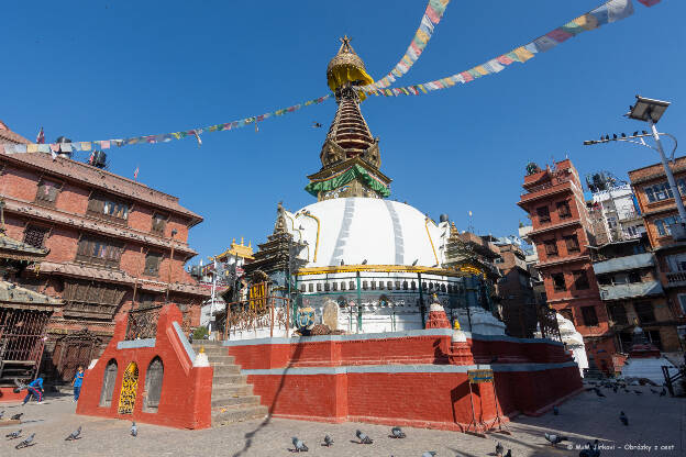 Káthmándú -Kathesimbhu Stupa 