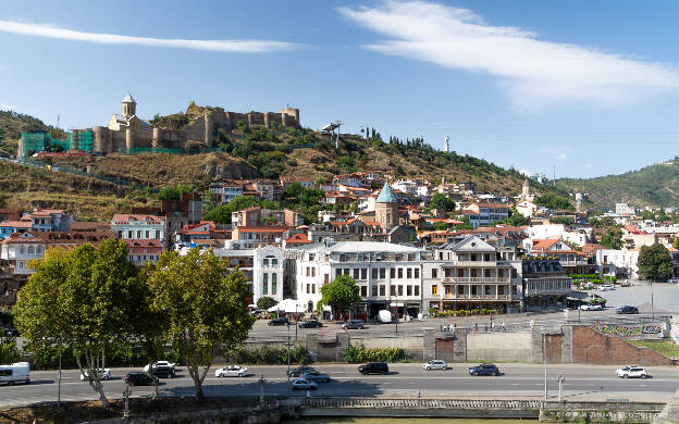 Tbilisi - pevnost Narikala