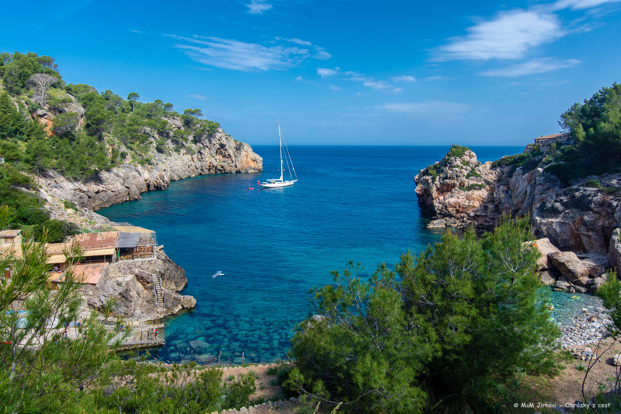 Cala de Deià zvrchu