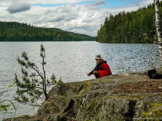 Na břehu Murtosalmi