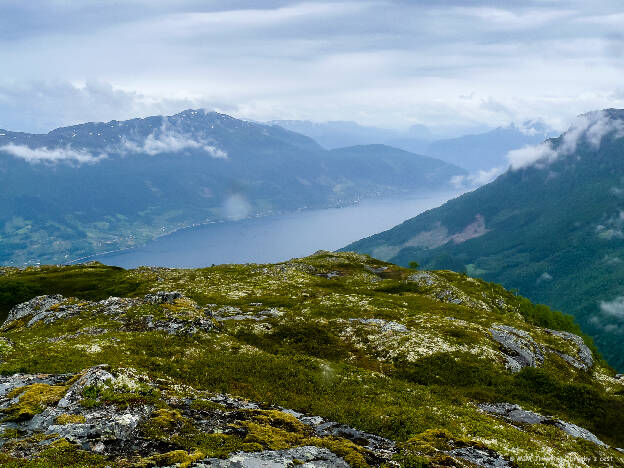 Pohled do údolí Sørfjorden