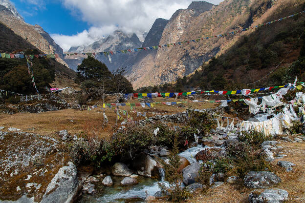 Údolí Theshyo Khola