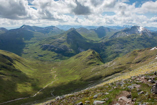 Trek na Ben Nevis přes CMD