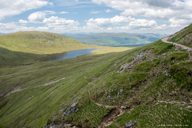 Trek na Ben Nevis přes CMD