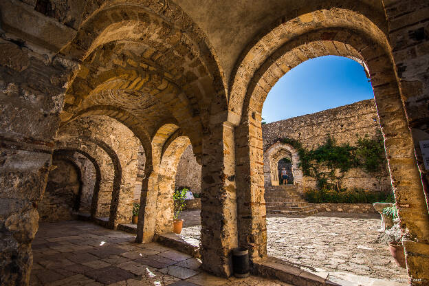 Peloponese - Mystras - dvorana Metropolis (Saint Demetrios)