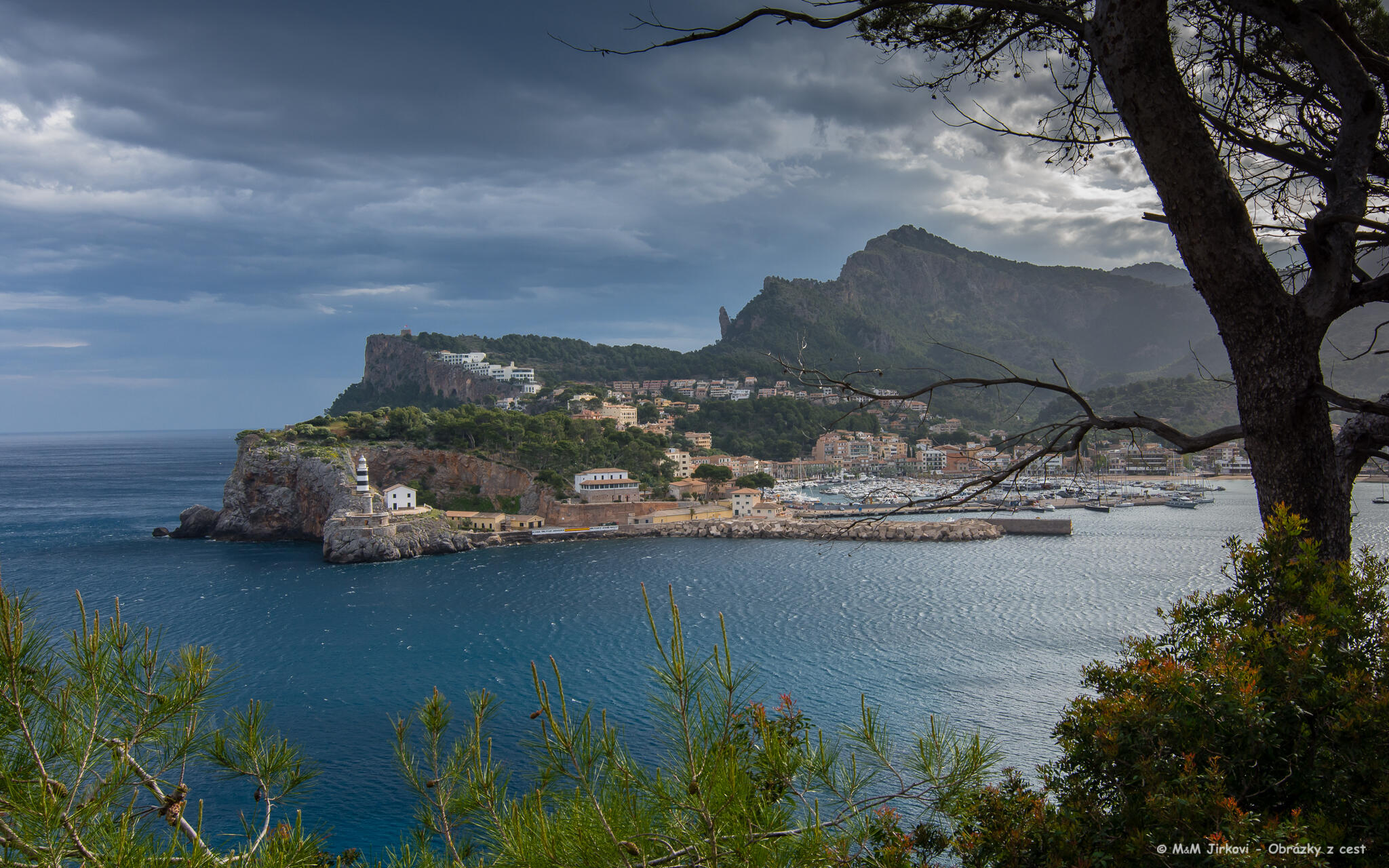 Port de Sóller za deště