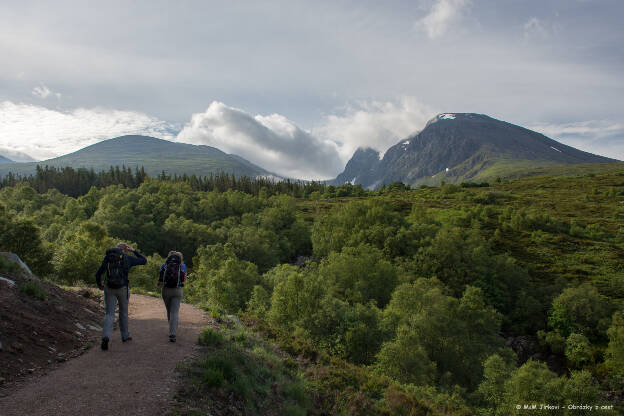 Trek na Ben Nevis přes CMD