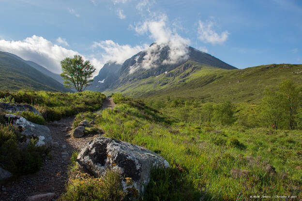 Trek na Ben Nevis přes CMD