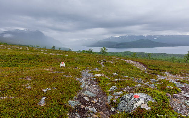 Klesání k Saltoluokta Fjällstation