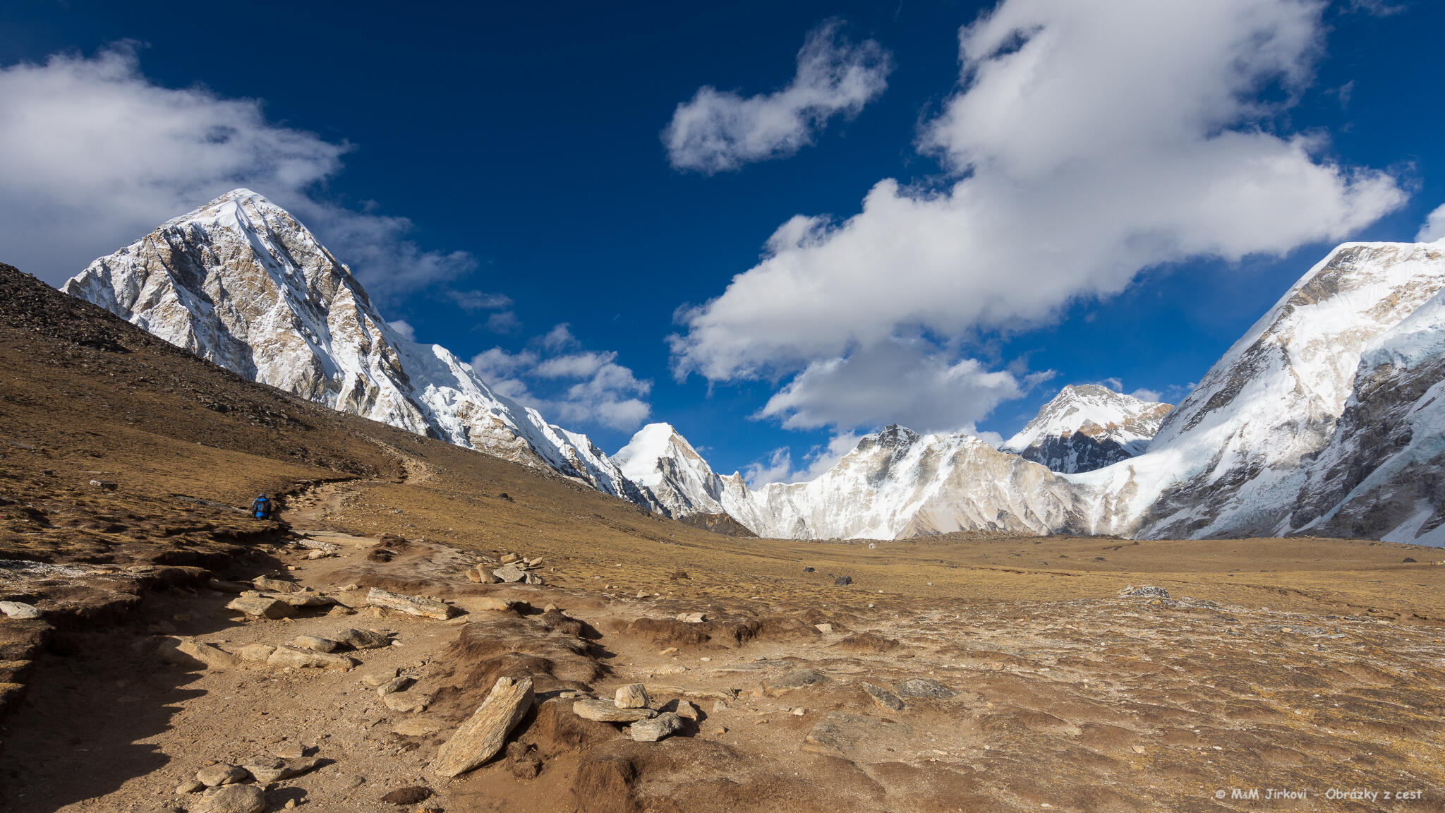 Cestička na vrchol Kala Patthar (5648 m)