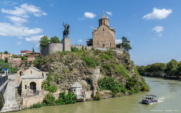 Tbilisi - statue of King Vakhtang Gorgasali