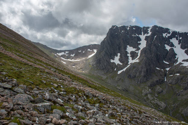 Trek na Ben Nevis přes CMD