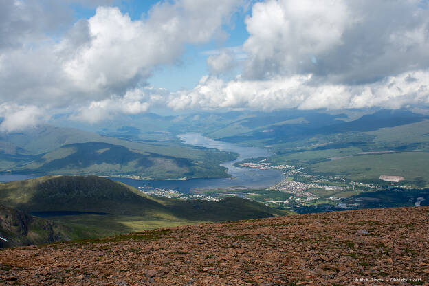 Trek na Ben Nevis přes CMD