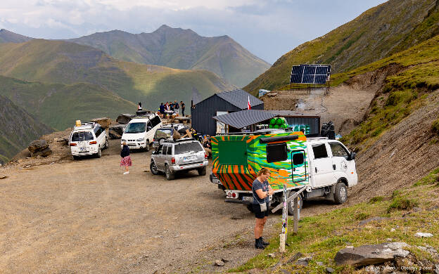 Abano pass (2826 m) - obžerstvení