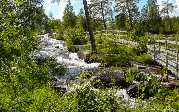 Peřeje Storforsen