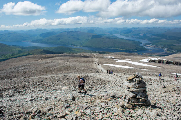 Trek na Ben Nevis přes CMD